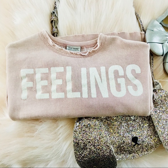 ZARA GIRLS SWEATSHIRT SZ 4 - Picture 1 of 8